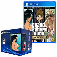SONY - Grand Theft Auto Trilogy Definitive Edition Playstation 4 y Taza