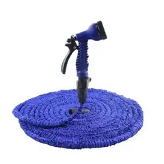 GENERICO - Manguera Retractil Expandible Jardin 45 Metros Color Azul