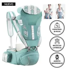 GENERICO - Canguro para Bebé Ergonómico Única Mia Verde