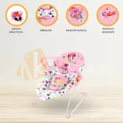 DISNEY - SILLA MECEDORA VIBRADOR BAUNCER «MICKEY MOUSE»