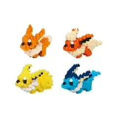 POKEMON - Nanoblock Set Eeveelutions