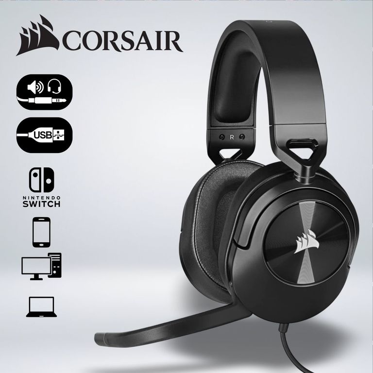 AUDIFONO GAMER HS55 SURROUND SONIDO DOLBY 7.1 MULTIPLATAFORMA