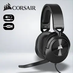 CORSAIR - AUDIFONO GAMER HS55 SURROUND SONIDO DOLBY 7.1 MULTIPLATAFORMA