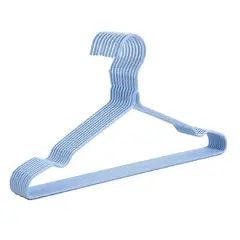 GENERICO - Oferta De 50 Colgadores De Ropa Metalico con Cubierta de plastico