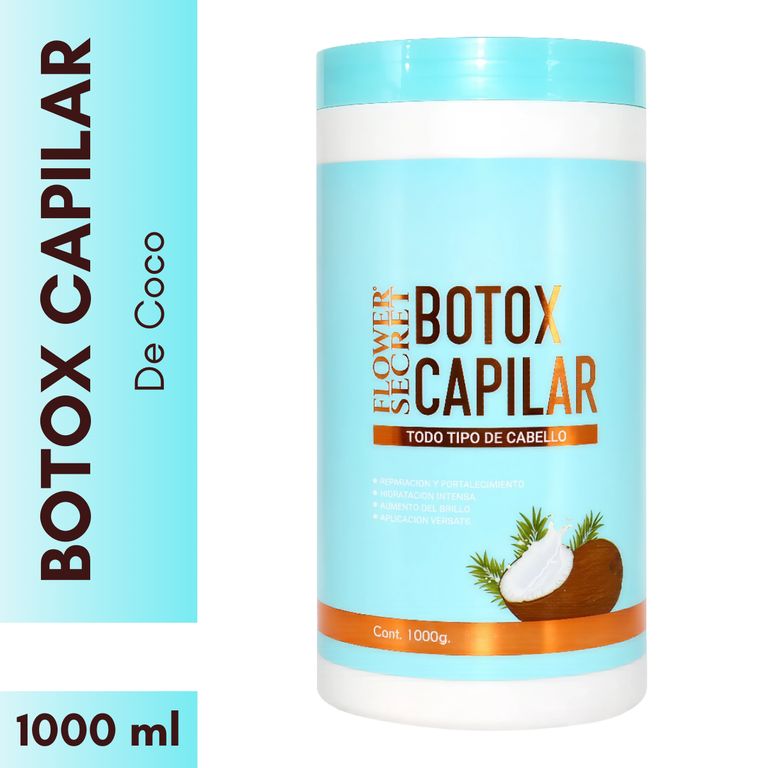 Botox Capilar De Coco 1000 ml - FLOWER SECRET