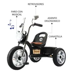 VOYAGE - Triciclo »CHAVITO» BLACK