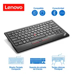 LENOVO - Teclado ThinkPad TrackPoint II Inalámbrica Bluetooth