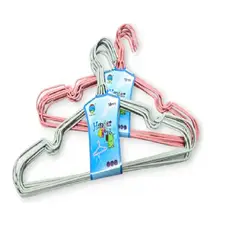 GENERICO - Oferta De 50 Colgadores De Ropa Metalico con Cubierta de plastico