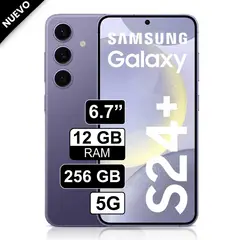 SAMSUNG - Celular Galaxy S24 Plus 256GB 12GB RAM Violeta