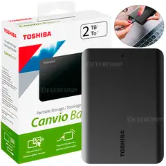 TOSHIBA - Disco Duro Canvio Basics 2 TB USB 3.0