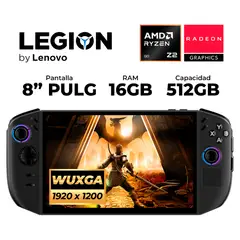 LENOVO - CONSOLA DE JUEGOS LEGION GO S 8ARP1 RYZEN Z2 GO 8 WUXGA 16GB