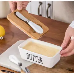 GENERICO - Mantequillera de Ceramica Diseño A1