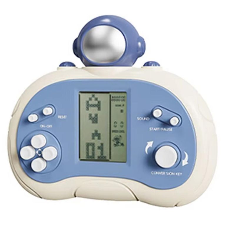 Consola De Videojuegos Retro Portátil Para Niños Estilo Kawaii - Azul - M