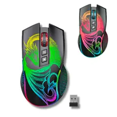 MICRONICS - MOUSE INALÁMBRICO BLUETOOTH RECARGABLE GAMER MIC GM806 -3M