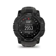 GARMIN - Smartwatch Instinct 3 Amoled 50Mm Negro Carbon Running Deporte GPS Fitness