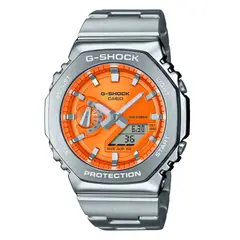 G-SHOCK - Reloj GM-2110D-4A Hombre Acero Plateado