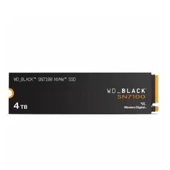 WESTERN DIGITAL - Disco Solido SSD WD Black SN7100 4TB M2 2280 PCIe G3n 4
