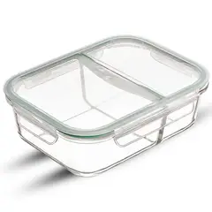 ICHIMATSU - Taper Refractario Rectangular. 1 lts 2 Divisiones-