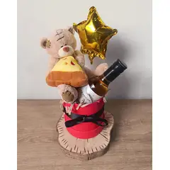 GENERICO - Box arreglo Día del Padre Osito