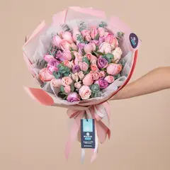 MAGIA PE - Ramo Rosas y Tulipanes Premium Magiape