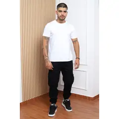 QH - Jogger para Hombre de Tela Drill