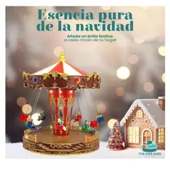 GENERICO - Carrusel Navideño Con Movimiento Musical y Luz de Calidad A1