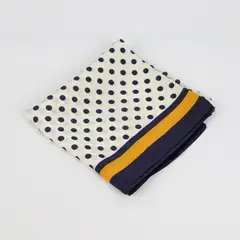 PIA COPELLO STORE - Pañuelo Lunares Azules Pequeños