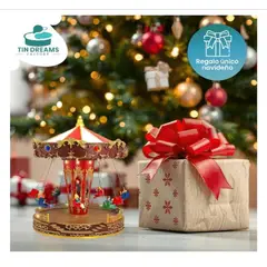 GENERICO - Carrusel Navideño Con Movimiento Musical y Luz de Calidad