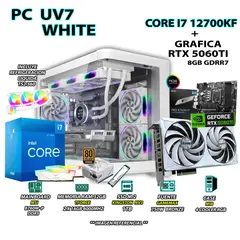 INTEL - Computadora PC Gamer PRO Core i7 12700KF RAM 32GB SSD 1TB GRAFICA RTX 5060TI 8GB