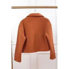 NAWEZA - Casaca Crop Paño Canero