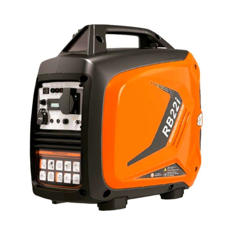 Generador Inverter Silencioso 2200w Color Naranja
