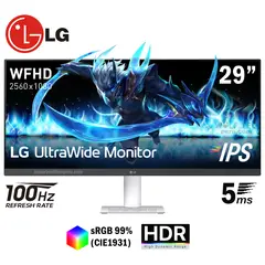LG - MONITOR 29U531A-W, 29" IPS Ultrawide, WFHD 2560 x 1080, 100Hz, 5ms