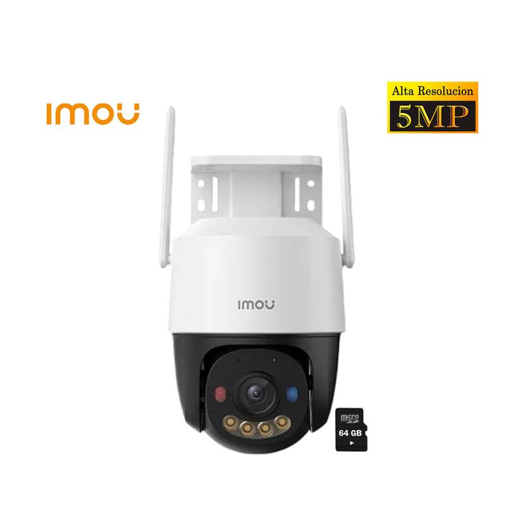 Cámara Wifi CRUISER SC 5MP Visión Noche Luz Disuasora 64GB