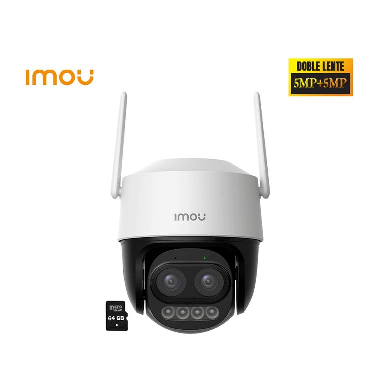 Cámara CRUISER Z 5MP Doble lente Noche color Disuasión activa 64GB
