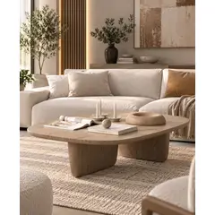 STIL NOVO - MESA DE CENTRO MARTIN MADERADO WASTH