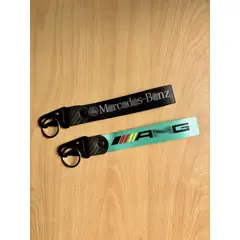 GENERICO - Llavero Mercedes Benz Lanyard Llaveros Pita Carro Auto Llaves 2unid
