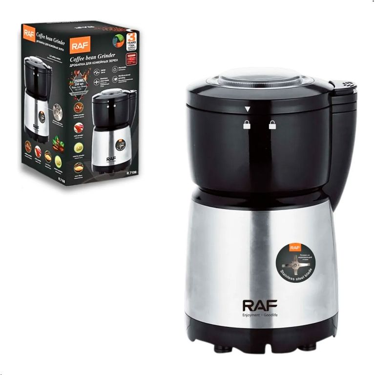Molinillo Eléctrico Raf R7106 Para Café Granos 200w