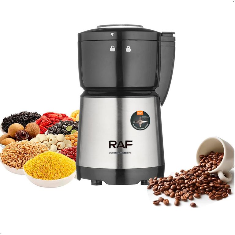 Molinillo Eléctrico Raf R-7106 200w Para Granos 4 Aspas