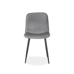 TUGO - Silla De Comedor Delmy Dublin Gris Oscuro