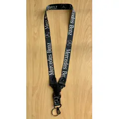 GENERICO - Lanyard Mercedes Benz Colgador Llaves Cinta Auto Llavero Pita