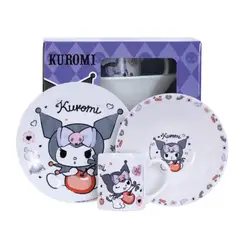 SCOOL - SET DE CERAMICA 3 PIEZAS BOWL PLATO Y TAZA