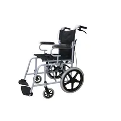 GENERICO - SILLA DE RUEDAS DE TRÁNSITO DE ACERO
