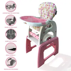 MAMALOVE - Silla Escritorio MAMA LOVE Light Pink