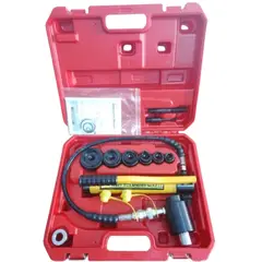 GENERICO - SACABOCADO HIDRAULICO 22 5MM A 61 5MM CON BOMBA Y CABEZAL GIRATORIO