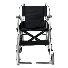 GENERICO - SILLA DE RUEDAS DE PASEO DE ALUMINIO