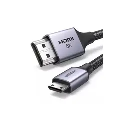 UGREEN - Cable Mini Hdmi a Hdmi 2 Metros 2.1 8K 60 Hz Ultra HD eARC