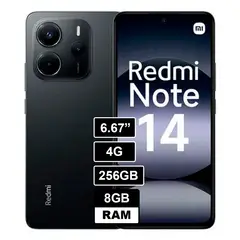 XIAOMI - REDMI NOTE 14 4G 256GB 8GB NEGRO