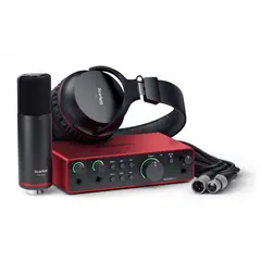 FOCUSRITE - Scarlett 2i2 Studio de 4ta Generación Paquete de grabación
