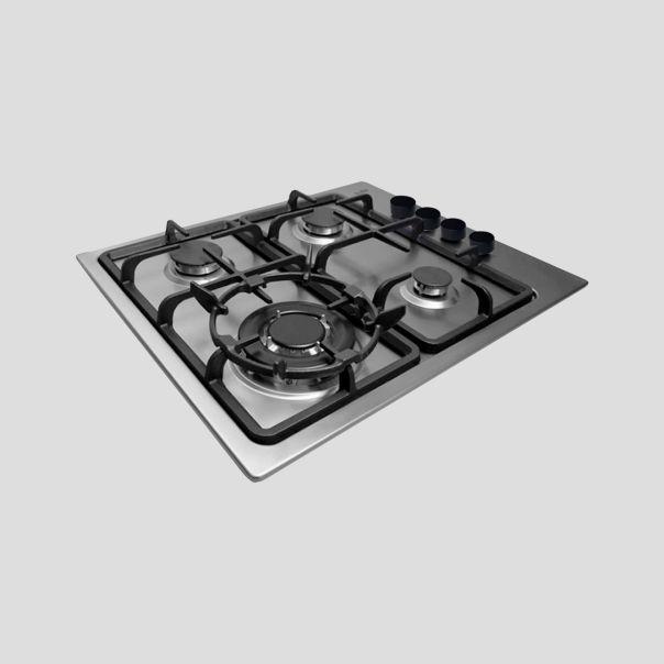 Encimera Acero Inoxidable A Gas 58cm SOLCO036V2