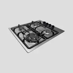 SOLE - Encimera Acero Inoxidable A Gas 58cm SOLCO036V2